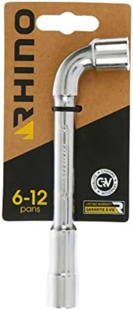 Rhino - Chiavi tubolari e a Tubo, Chiave per Tubo da 12 mm - Diametro 12 mm - Im