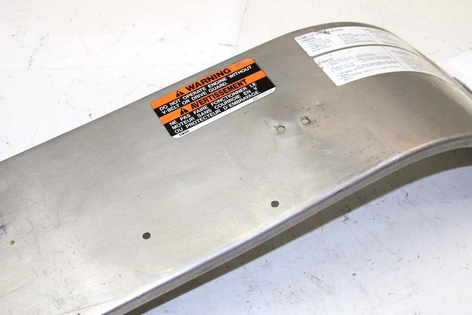 2001 Yamaha Vmax 500 Oem Belt Cover 8CR-77311-10-00 SY117 - Image 3 of 4