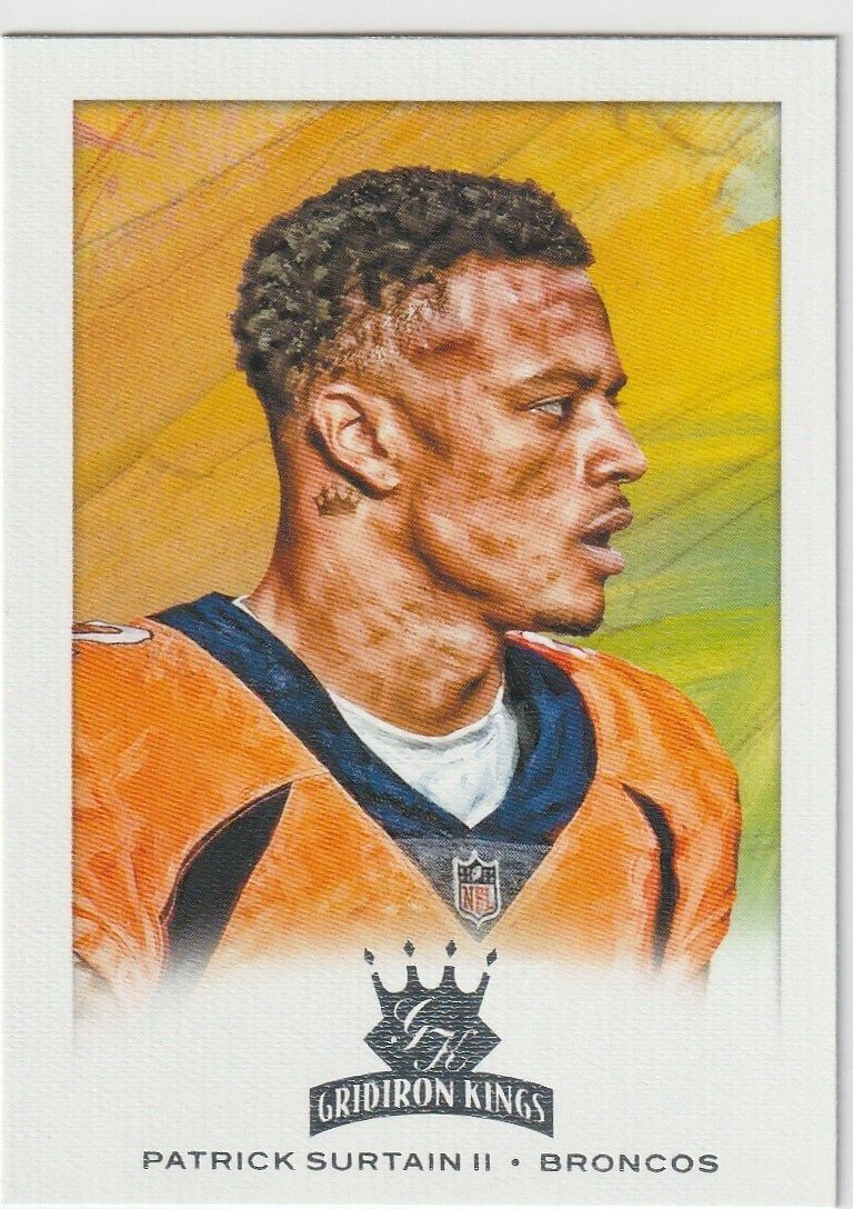 2021 Panini Chronicles Gridiron Kings #37 Patrick Surtain II Denver Broncos