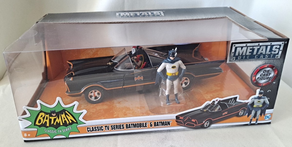 Jada Toys Batman Classic TV Series Batmobile & Batman Metals Die