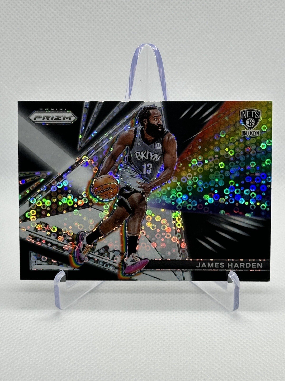 James Harden 2021-22 Panini Prizm Prizmatic Fast Break #3