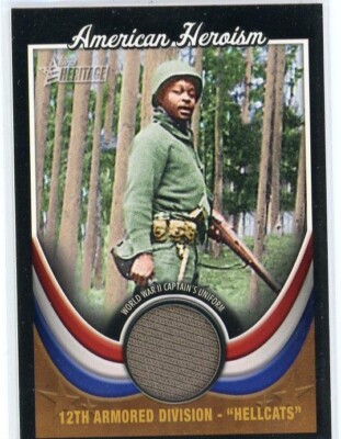 12th Armored Division- Swatch of a Captains Uniform