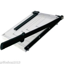 TAGLIERINA CUTTER PROFESSIONALE GHIGLIOTTINA CARTA FOGLI A4LAMA PRECISIONE