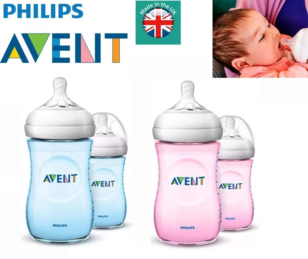 2 biberon Avent bleu 260ml