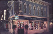 California The Upjohn Company's Drugstore Disneyland Vintage Postcard
