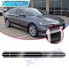 JDM Side Fender Door Glossy Black Graphics Decal Sticker For Honda Accord Civic