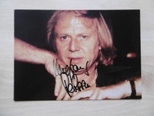 Wolfgang Petersen autograph signed 10x15 cm postcard