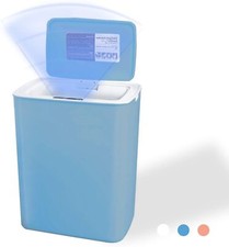 14L Touchless Smart Sensor Motion Trash Bin Can Rechargeable Garbage Bucket