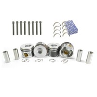 Kolbensatz ÜBermaß (81,51 Mm) +Einbau Set FüR Vw 2.0 Tdi Bmm Bmp