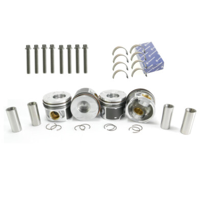 Kolbensatz Übermaß (81,51 mm) +Einbau Set für VW 2.0 TDI BMM BMP
