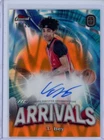 2022 Topps Finest OTE #FAA-TB Tyler Bey Arrivals Auto Orange Lava /25