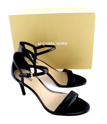 Michael Michael Kors Women's Simone Sandal Patent Leather Optic