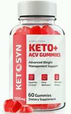 Ketosyn Keto  ACV Advance Weight Loss Gummies to Burn Fat for Energy 60ct