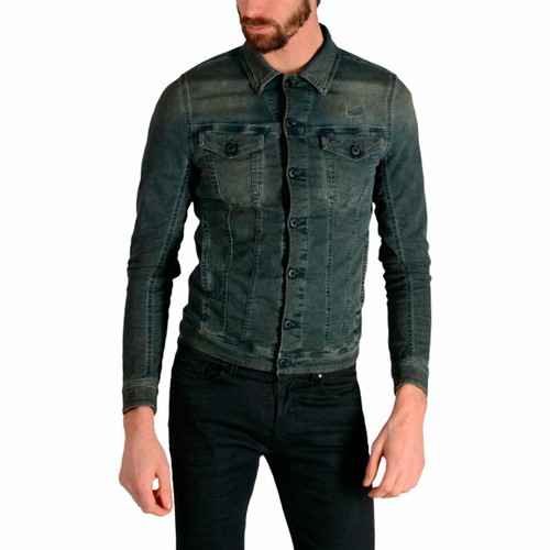 DIESEL ELSHAR 0856Z Mens Denim Jacket 