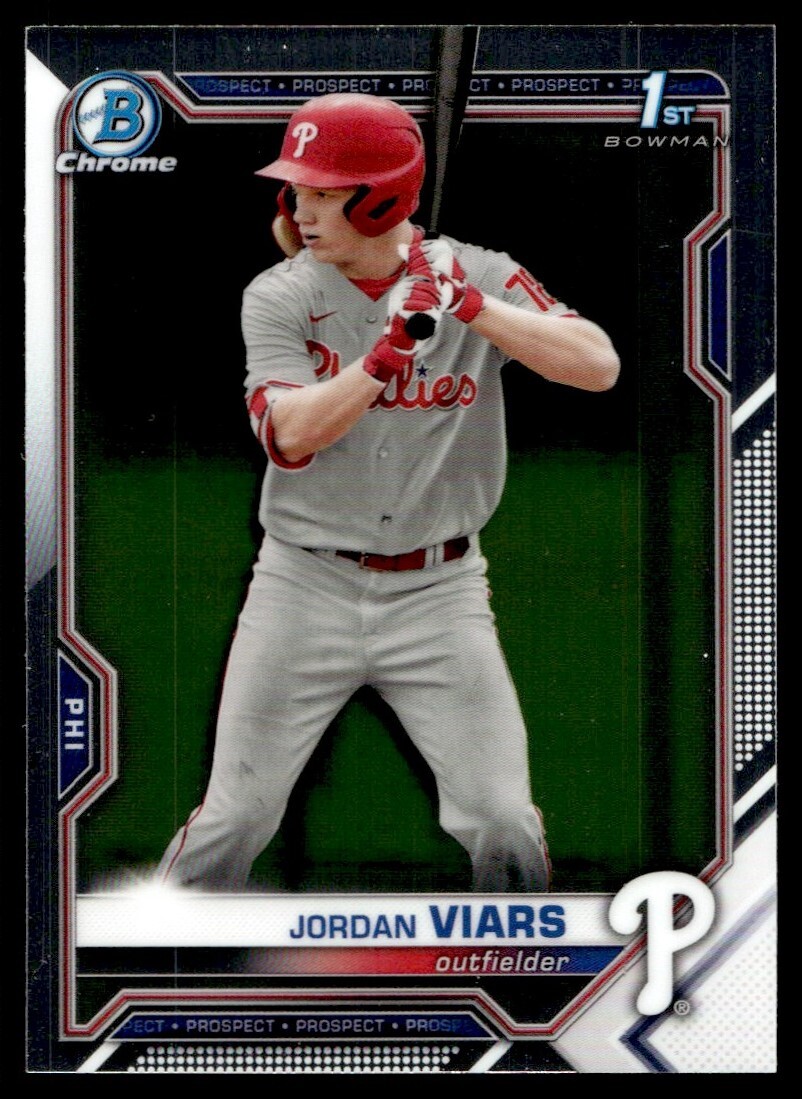 2021 Bowman Chrome Jordan Viars G24 #BDC-132