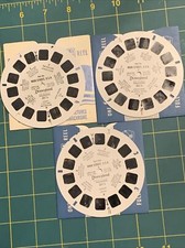 View-Master R851-A-B-C, Disneyland Main Street, USA, Set of 3 Reels, 1960 1K