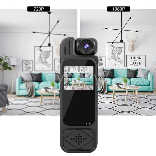 HD 1080P Mini Camera Camcorder Body Police Cam with Audio Video DVR IR Night Cam - Picture 11 of 28