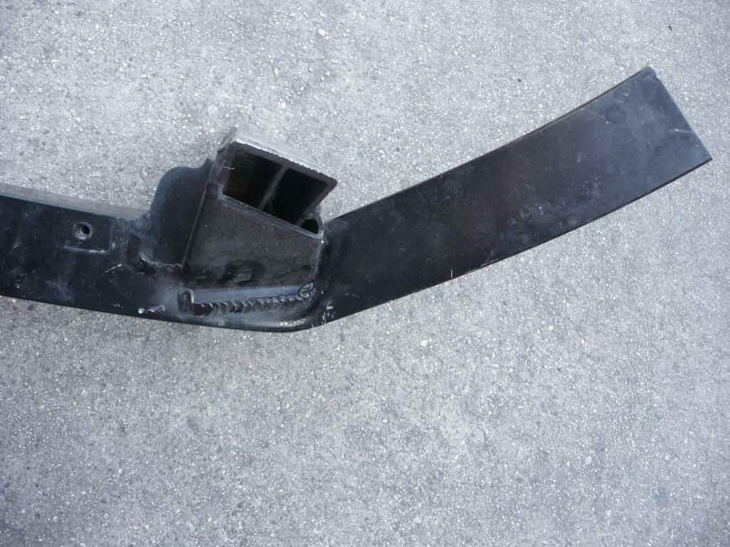 09-14 Lamborghini Gallardo Rear Bumper Reinforcement Rebar 400807307A DAMAGE