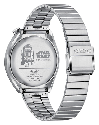 Citizen Star Wars Men's Quartz Tsuno Chronograph Watch R2-D2 38MM