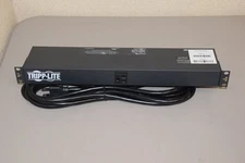 Tripp Lite 120V Basic 1U PDU 13 NEMA 5-15/20R Outlet NEMA 5-20P Input 15 ft Cord