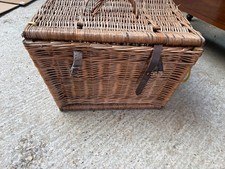 Picknick Aufbewahrungskorb aus Weide mit Deck...