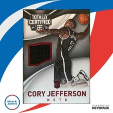 2014-15 Totally Certified Cory Jefferson Jerseys Red 50/249 #90 RC Brooklyn Nets