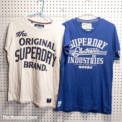 Superdry Brand 2 Shirt Bundle Size Medium Original Electronic Industries
