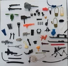 Huge G I Joe Military Collection Guns & Vehicle accessories! Over 100 Pieces