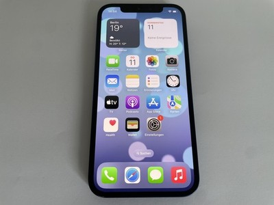 Apple iPhone 12 Blau 64GB Ohne Simlock Guter Zustand