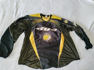 Dye  Precision Paintball C6 Paintball jersey Size mens- Large Color:Black&Yellow