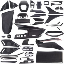 Fits 2020-2025 Corvette C8 Real Dry Carbon Fiber Interior Dash Trim Cover Set Us Fits 2020-2025 Corvette C8 Real Dry Carbon Fiber Interior Dash Trim Cover Set Us