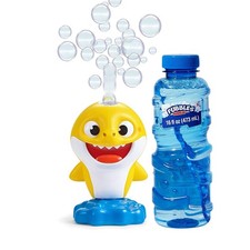 Baby Shark NO Spill Musical Bubble Machine,Bubble Toy for Baby, Toddlers and,...