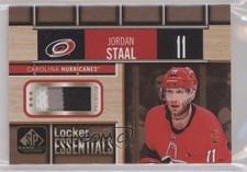 2018-19 SP Game Used Locker Essentials Premium Materials 4/5 Jordan Staal 2d8