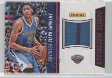 2013 Panini National Convention Rookie Materials Basketball Anthony Davis he0