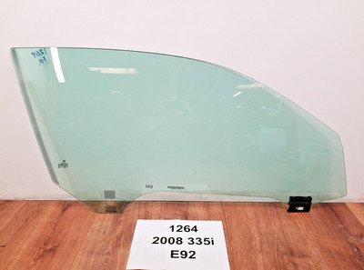   07-13 OEM BMW E92 328 335 M3 Coupe Front Passenger Door Window Glass Tinted *