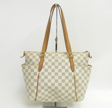 Autentica borsa a tracolla Louis Vuitton Damier Azur Totally PM F#49590
