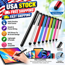 10pcs Capacitive Touch Screen Stylus Pen For IPad Air Mini iPhone Samsung Tablet