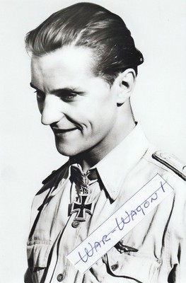 WW II German Photo  ----  Hans Joachim Marseille   Fighter Ace....