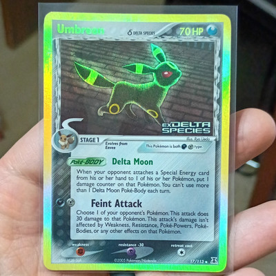 The Pokémon Company Umbreon (Delta Species) 17/113 Reverse Holo English