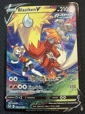 2022 Pokemon SWSH Silver Tempest Blaziken V Trainer Gallery Holo #TG14/TG30 NM on eBay