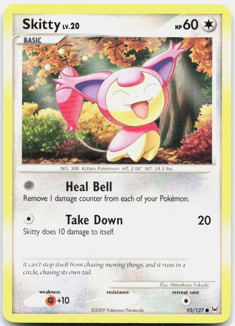 Skitty Common Platinum 93/127 NM