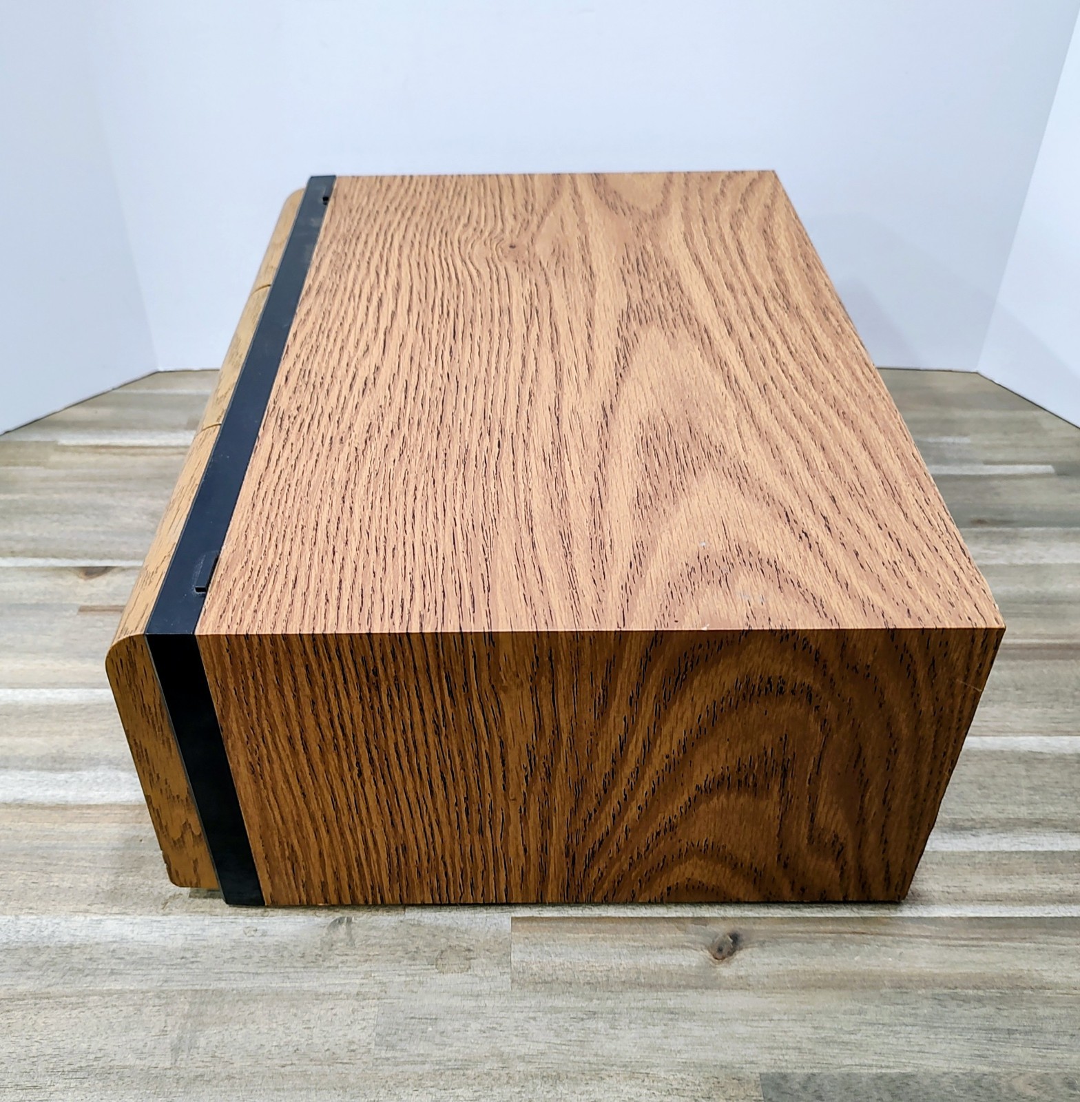 Vintage Faux Wood Grain 3Drawer  60 CD Storage Unit Cabinet Rack Holder Case