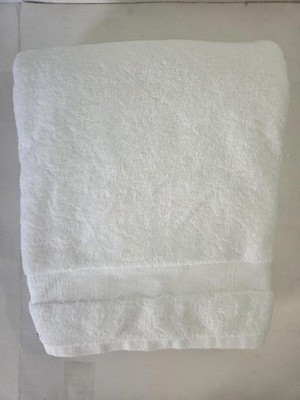 SFERRA Cielo White 100% Combed Cotton Bath Sheet, 40'' x 70''