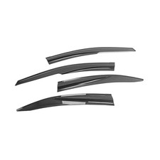 Window Visor Rain Guard Side Shield for Subaru WRX 2022-2023 Black 9-WN-0180