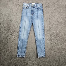 Revice Denim Jeans Women's Size 25 Star Embellished Light Wash High Rise