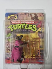 Playmates 1988 Teenage Mutant Ninja Turtles 10 Back Splinter MOC Unpunched