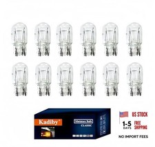 12 Pack 7443 Bulb 7444 T20 W21/5W 7443LL Brake/Tail Light KadibyBC-7443