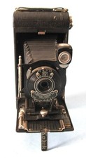 Eastman Kodak No 1 Pocket Folding Camera Autographic with Stylus Black 1930s