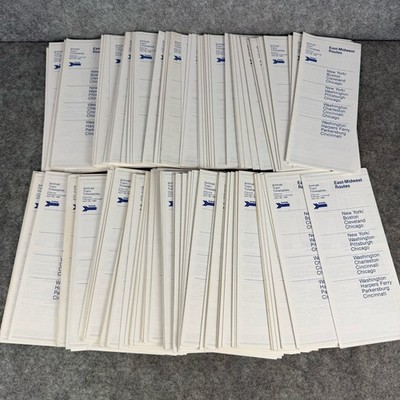 Amtrak Timetables Lot April 26 1980 East Midwest Routes New York Boston Chicago