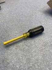 Klein Tools ~ 640-3/16 ~ 3/16"-Inch Coated Hollow-Shank Nut Driver ~ Made in USA